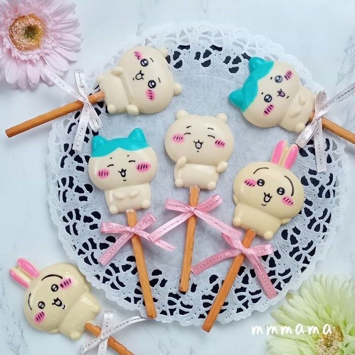 【買うともらえる】ちいかわチョコレート型で作ってみた(2024)