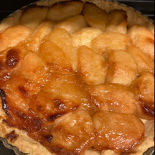 林檎のケーキでは最難関のタルトタタン♪焼けました!