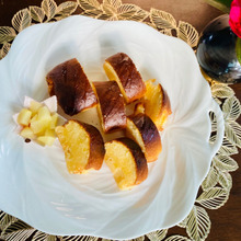 りんごの果肉たっぷりフルーツケーキ