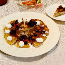 フライパンひとつで超簡単!ハニーレモンたっぷりりんごケーキ!おかわり続出