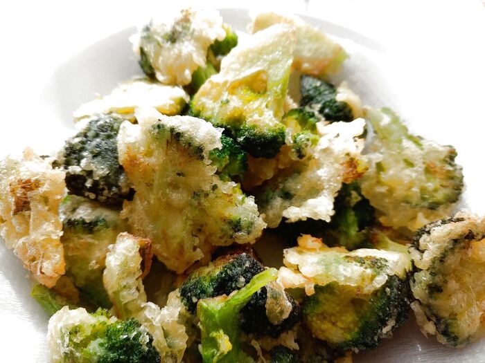 カリッと油で揚げました♪