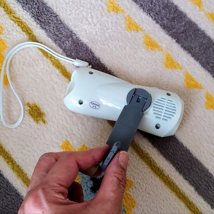 数回、まわすだけで