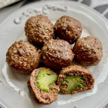 今夜はごちそう〜ブロッコリー入りポルペッティ