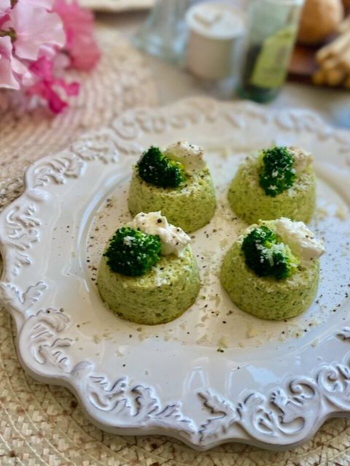 ブロッコリーと豆腐でスフォルマート