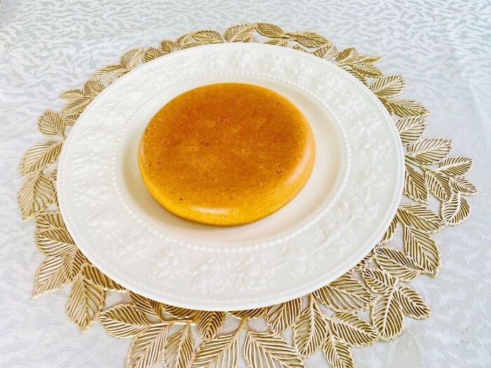 切り餅1個を使って抹茶ケーキ