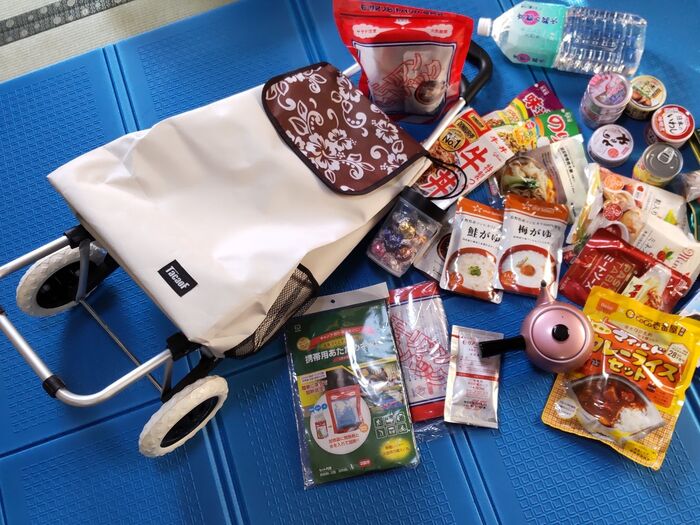 久しぶりに、備蓄食材の見直しをしてみました。