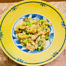 ごはんがすすむ!小松菜たっぷり入り豆腐!隠し味が決め手!