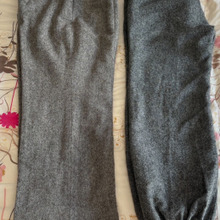 【ダイソー】縫わずに貼ってリメイク♡あったかパンツに変身!