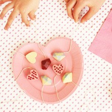 美味しい楽しいハート釣り♪(糸引きチョコ)