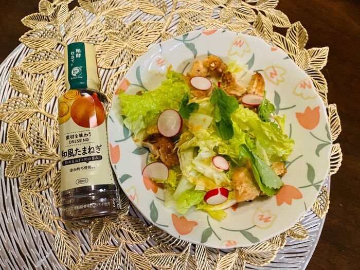 無添加ドレッシング!決め手は炒め玉ねぎ