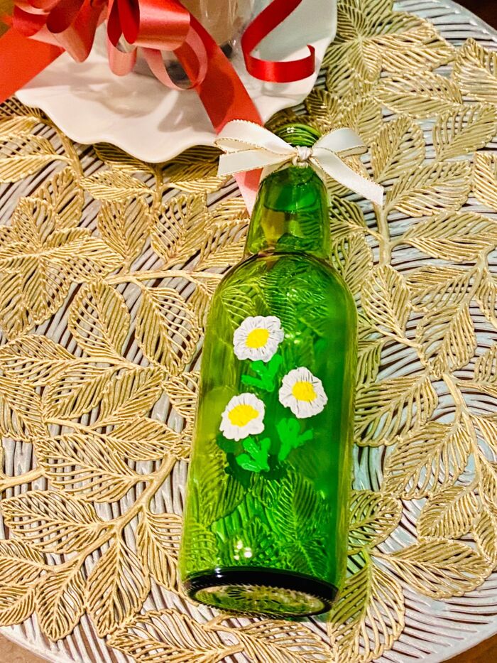 ハマってます!綿棒3本でノースポール描いてみました!