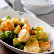 貝柱とブロッコリーの旨中華