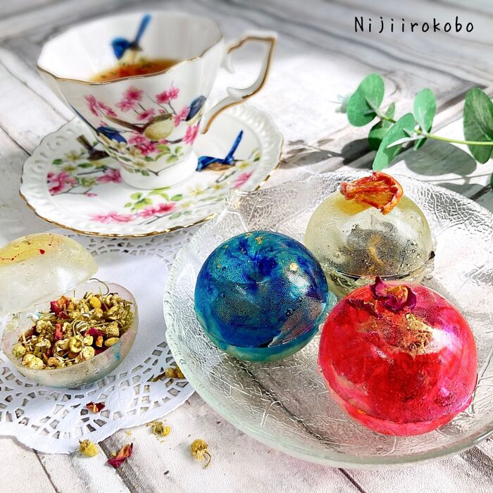 まるで宝石!ティーボムで至福のお茶タイム♡