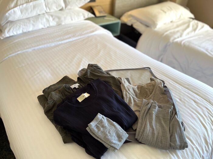 北海道のクラブメッドへスキー旅行!極限まで服を減らすテクニックは?
