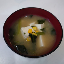 我が家の定番!ほうれん草のお味噌汁