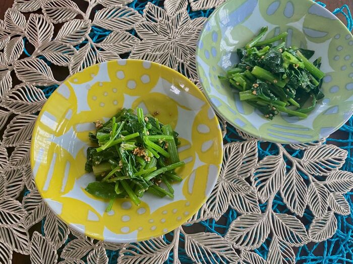 ほうれん草のナムル!美味しいコツは浸し醤油