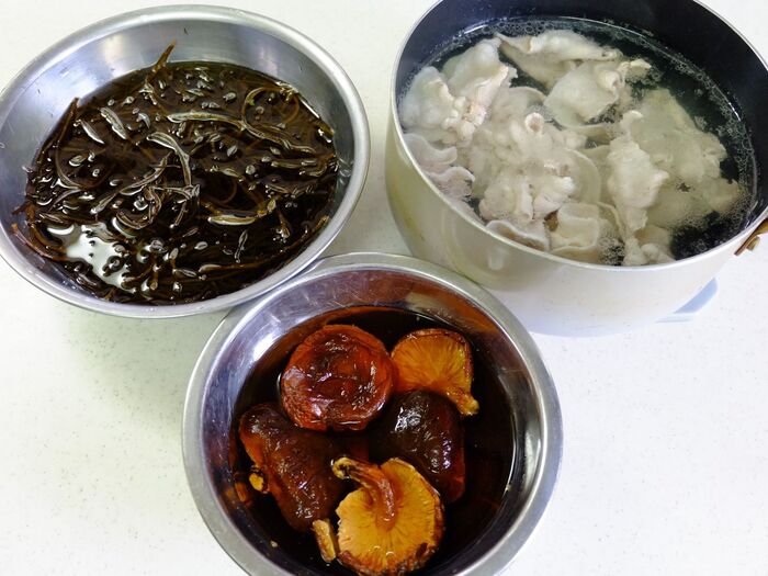 下ごしらえをする