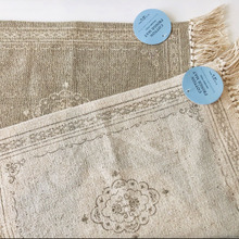 【セリア】「価格、ひと桁間違えてない?」敷いたり掛けたり♡インテリアショップ顔負けなマットは買い!!