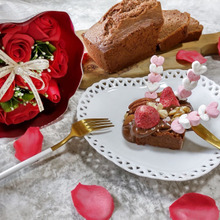 愛情たっぷり「バレンタイン」!プロテインココア入りロマンティックマシュマロ串ケーキ!