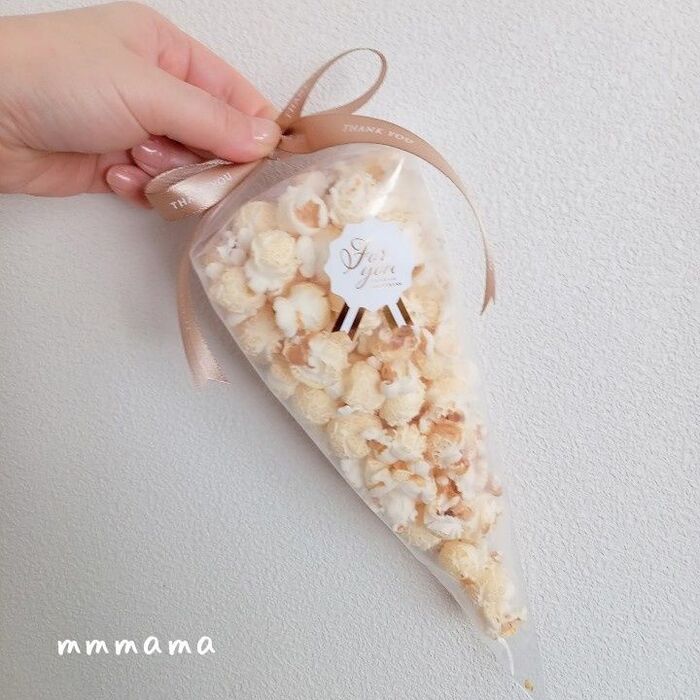 【トリュフ塩味ポップコーンの作り方】