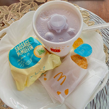 朝寝坊にも便利!ドライブスルーでソーセージマフィンセット!