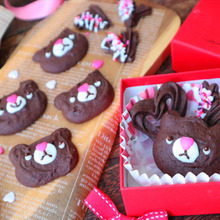 家族に褒められた♪サクサク焼きチョコくまちゃん