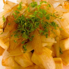 新玉葱とはんぺん♪この取り合わせだけで他は何もいらない!