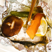 ぶりのレモンバター