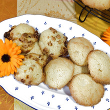 手間なし、型なし、中はしっとりリッチな味!アーモンドクッキー&アーモンドキャラメルクッキー