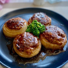 新玉ねぎトロトロ甘〜い!ハンバーグ