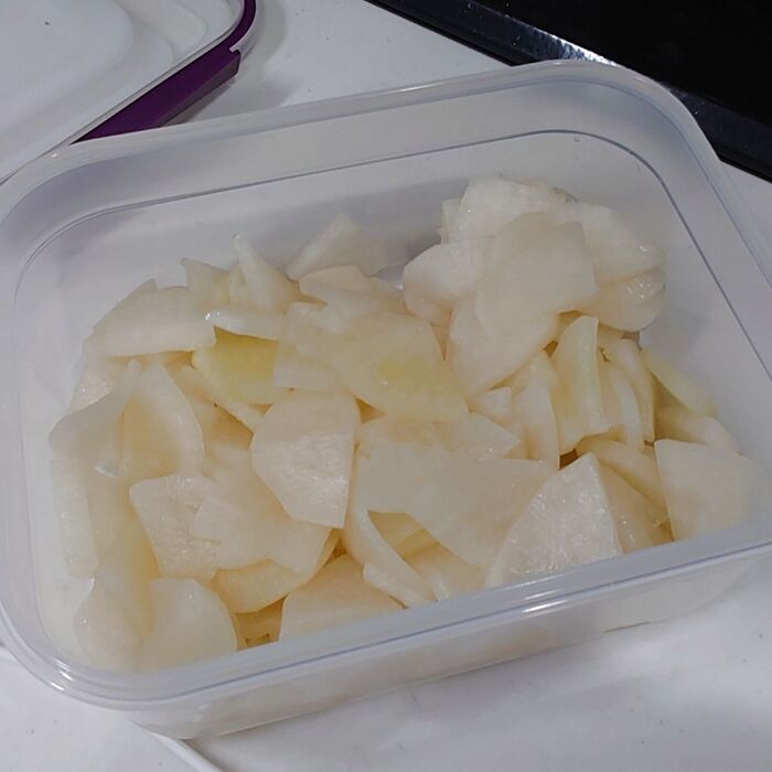 浅漬けの素いらず!白だしで簡単浅漬け。