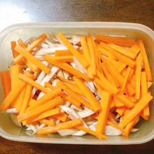 ほぼレンチンで出来ちゃうきんぴら