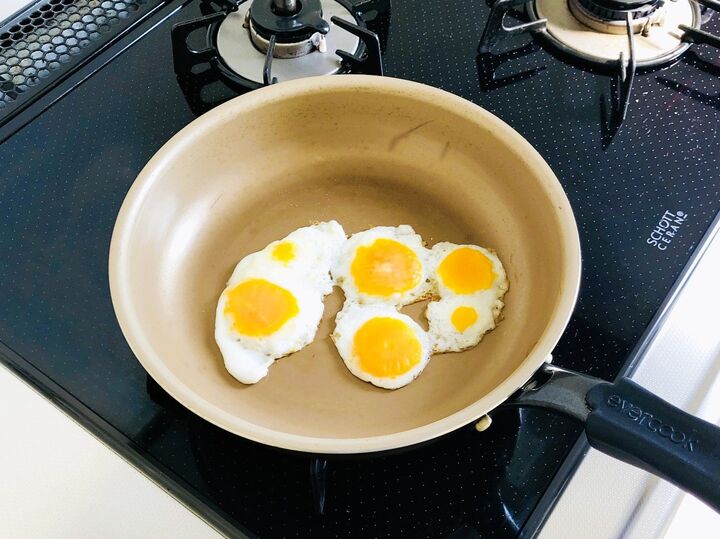 1個の卵で最大6個？新発想「目玉焼きの倍増術」を試してみた！お弁当にも便利！