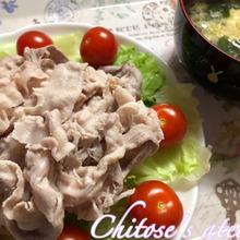 包丁要らず⭐︎簡単!うまい!冷しゃぶ&わかめスープ