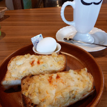 コーヒーおかわり自由付きでワンコインをきる!?490円【びっくりドンキー】モーニング♡