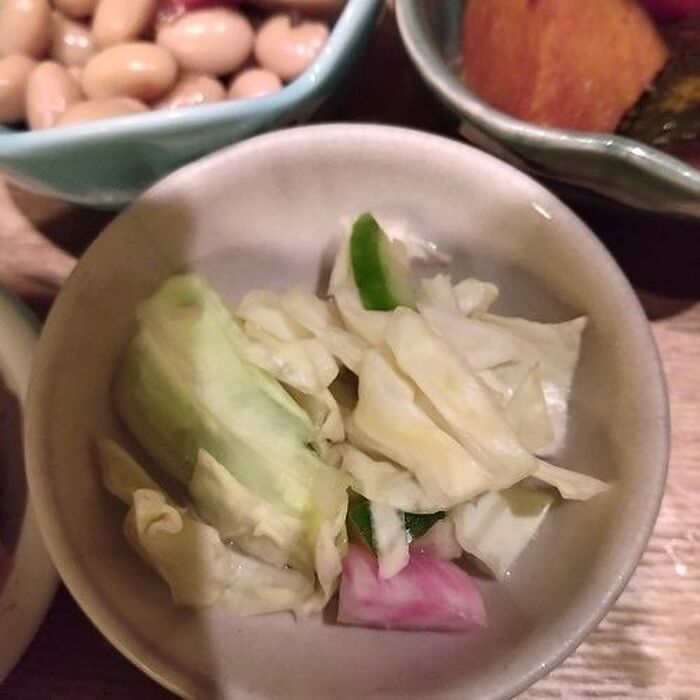 野菜の浅漬け