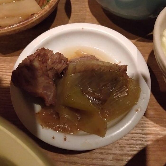 近江牛と野菜の煮物