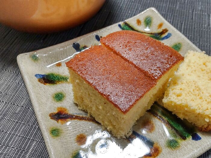炊飯器カステラー!昔から作り続けている我が家のお宝レシピ♡出来たてをぜひ味わってー!