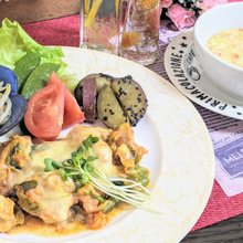 フライパン一つで韓国料理!〜チーズタッカルビ・ケランチム・ナムル・さつまいもの甘煮〜