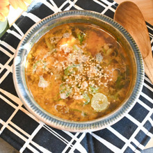 電子レンジで!我が家の担々風スープ