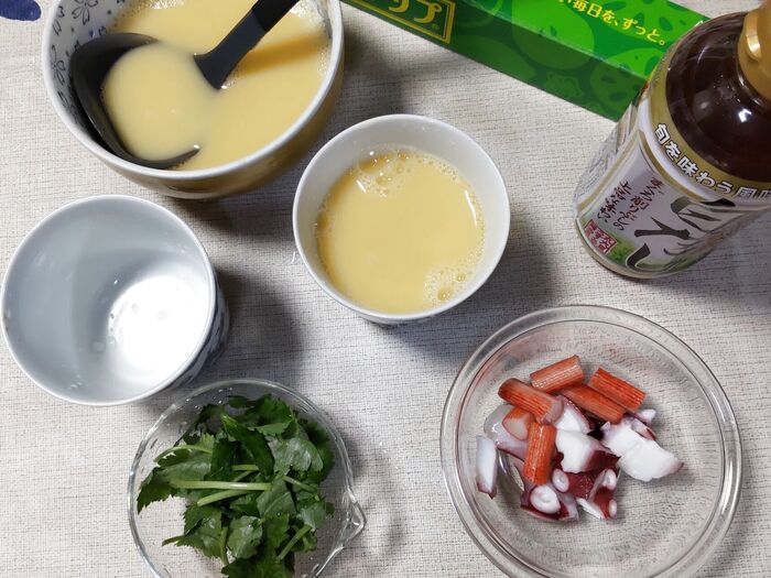 卵液を作ります。