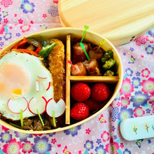 グンと高見え!ラディシュでチューリップ弁当