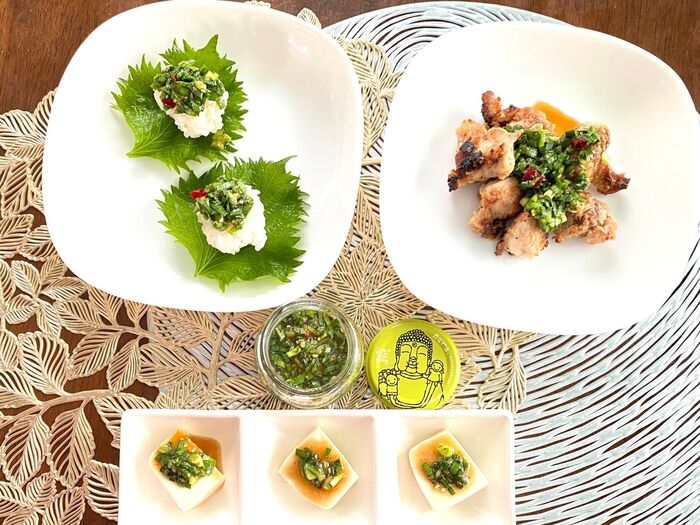 我が家秘伝の「甘辛万能ニラだれ」を使ってあれこれレシピ3点