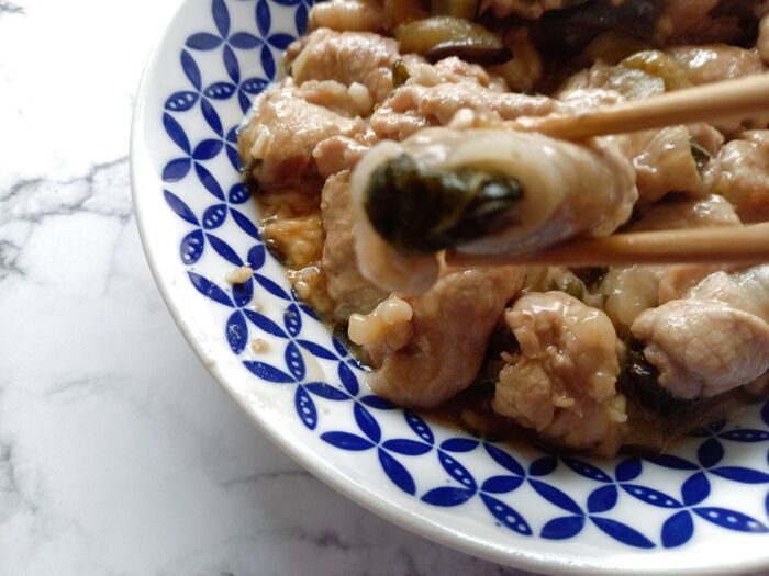 今日の晩ご飯の一品に♪豚肉で巻き巻き♪