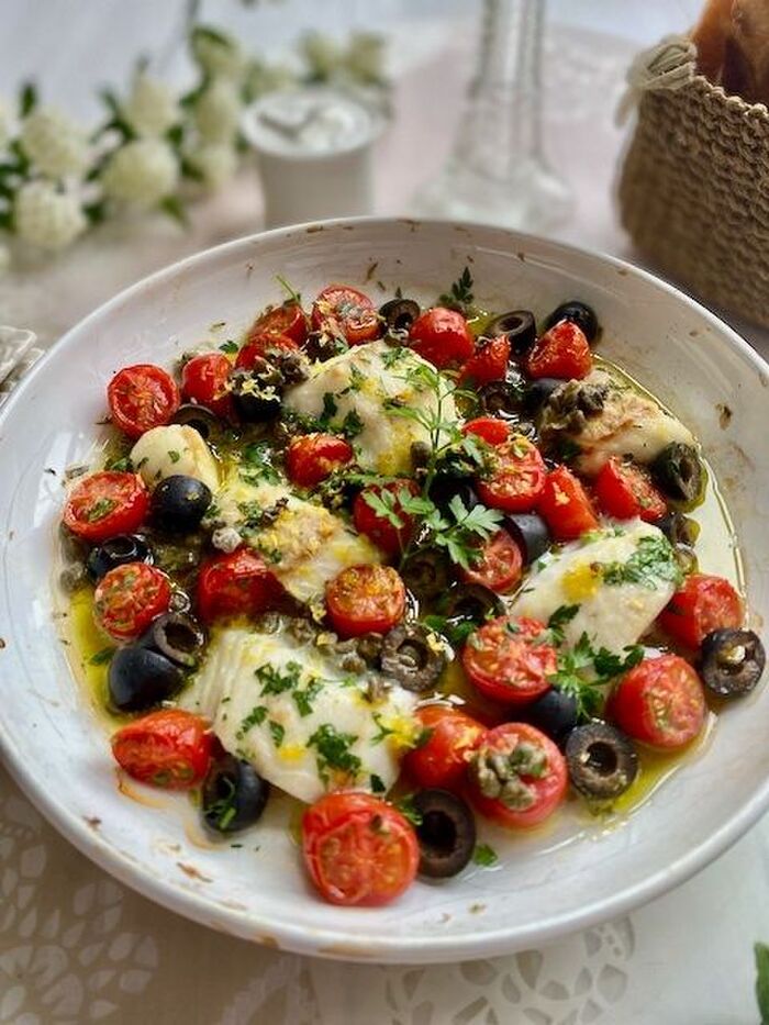 簡単おいしいイタリアンな魚料理!白身魚の地中海風