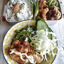 実は、一番美味しいかも♡お弁当おかず丼