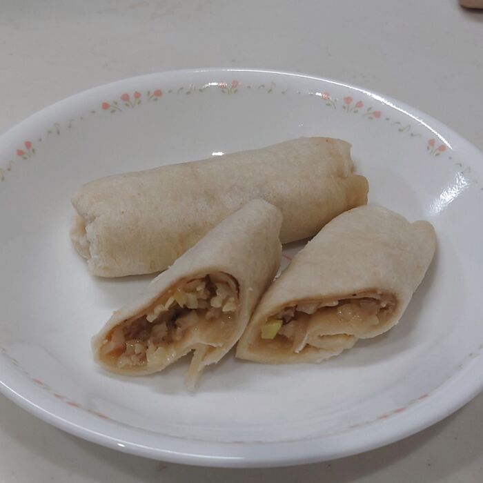 食パンと冷凍餃子で簡単!なんちゃって餃子ドッグ!!