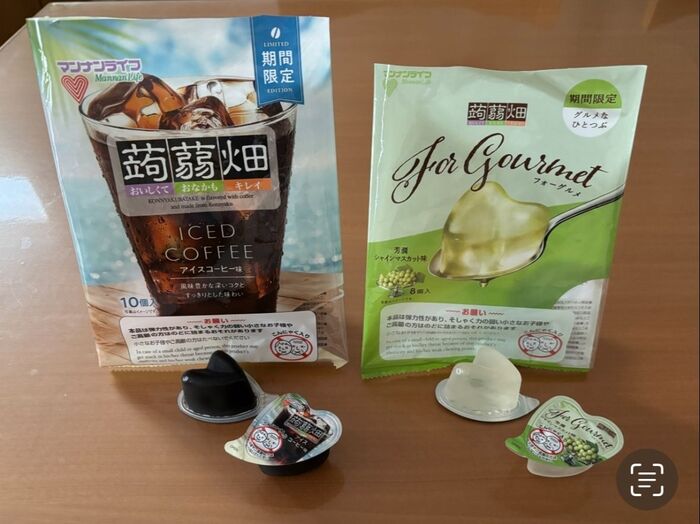 【蒟蒻畑】夏にピッタリ!「期間限定♪爽やかな2つの美味しさ新登場」