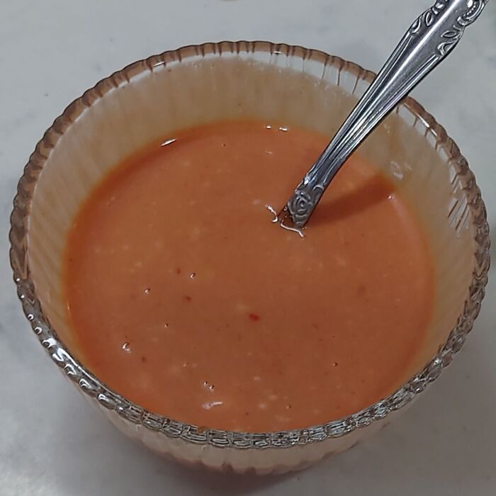 エビマヨのタレを作る。