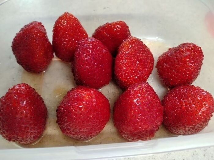 容器に入れて保存